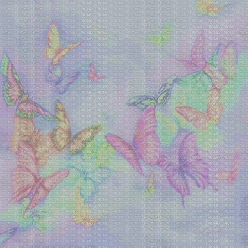 animated pastel butterfly background - 無料のアニメーション GIF