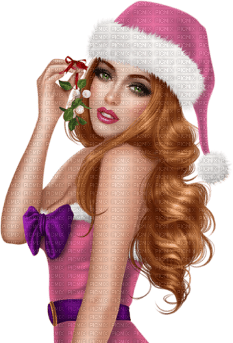 christmas woman by nataliplus - безплатен png