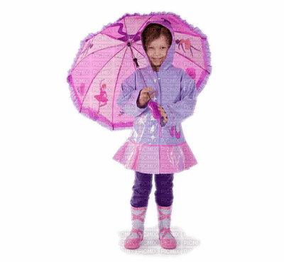 Kaz_Creations Baby Enfant Child Girl  Umbrella - Free PNG