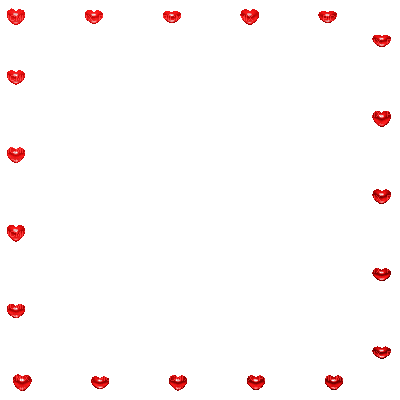 Frame, Frames, Heart, Hearts, Deco, Red, Gif - Jitter.Bug.Girl - GIF animasi gratis