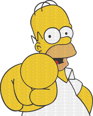 homer simsons - δωρεάν png