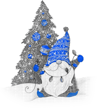 soave christmas winter  deco gnome tree - 免费PNG