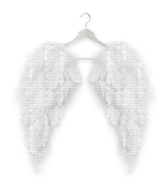 Kaz_Creations White Deco Colours Wings - 無料png