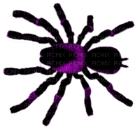 Spider.Black.Purple - Free PNG