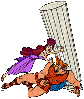 Hercules - GIF animasi gratis