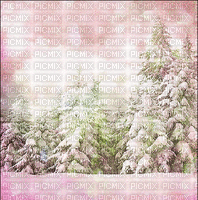 soave background animated winter forest christmas - Besplatni animirani GIF