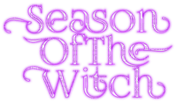 Season Of The Witch.Text.Purple - KittyKatLuv65 - gratis png