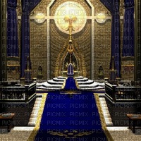 Blue Throne Room - Free PNG