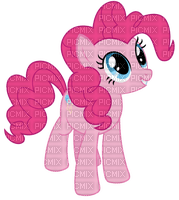 pinkie pie looking up cute pony mlp - PNG gratuit