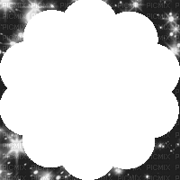 Y.A.M._Frame black-white - GIF เคลื่อนไหวฟรี