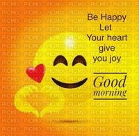 smily good morning - PNG gratuit