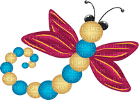 Kaz_Creations Deco Dragon Fly Insects  Colours - png gratuito