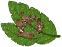 Petz Cats on Leaves - besplatni png