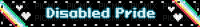 disabled pride - Безплатен анимиран GIF