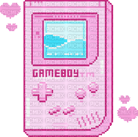 pink gameboy - Gratis animeret GIF