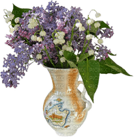 Ваза с цветами ; декор - png grátis