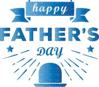 Kaz_Creations Text-Happy-Father's-Day - ücretsiz png