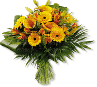 blommor-blomma-gul-bukett - PNG gratuit