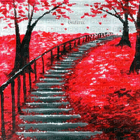 Y.A.M._Art Autumn background - Gratis animerad GIF