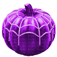 Pumpkin.Purple.Animated - KittyKatLuv65 - Darmowy animowany GIF