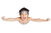 barn-pojke-badar - 免费PNG