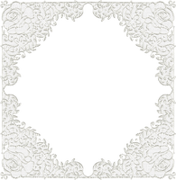 white lace overlay background frame - PNG gratuit