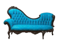 blue sofa - Free PNG