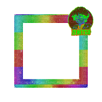 Small Rainbow Frame - 無料のアニメーション GIF