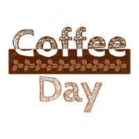 Coffee Day Text - Bogusia - gratis png