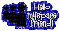Hello Myspace Friend - Free animated GIF