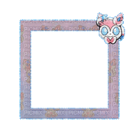 Small Pink/Blue Frame - 無料のアニメーション GIF