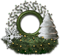 Christmas deco round cluster - gratis png