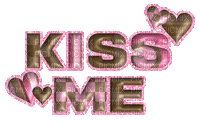 kiss me - Gratis animeret GIF