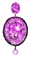 Animated.Jewelry.Purple - By KittyKatLuv65 - Free animated GIF