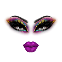 Gothic face makeup bp - PNG gratuit