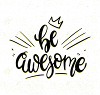 be awesome - безплатен png
