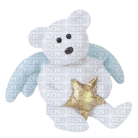 angel beanie baby gold star - PNG gratuit