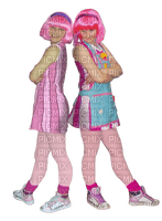 Kaz_Creations Girl Friends Lazy Town Costume - png gratis