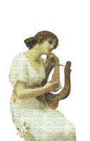 woman with instrument 3 - Free PNG