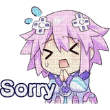 Neptunia Sorry - Free PNG