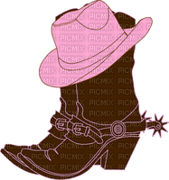 cowgirl boots - PNG gratuit