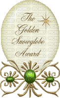 The Golden Snowglobe Award - GIF animado grátis