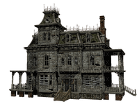 haunted house halloween gothic dark - darmowe png