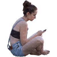 woman with shorts femme - 免费PNG