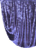 Y.A.M._Curtains blue - Free animated GIF