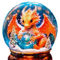ball dragon by nataliplus - GIF animé gratuit
