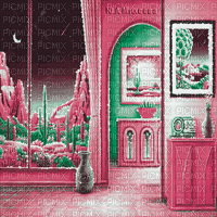 Y.A.M._Interior room background - Darmowy animowany GIF