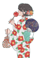 Anime kimono ❤️ elizamio - бесплатно png