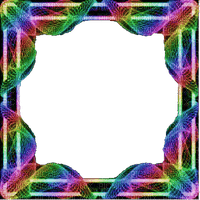 Rainbow Frame - png ฟรี
