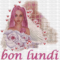 Bon lundi - Бесплатный анимированный гифка